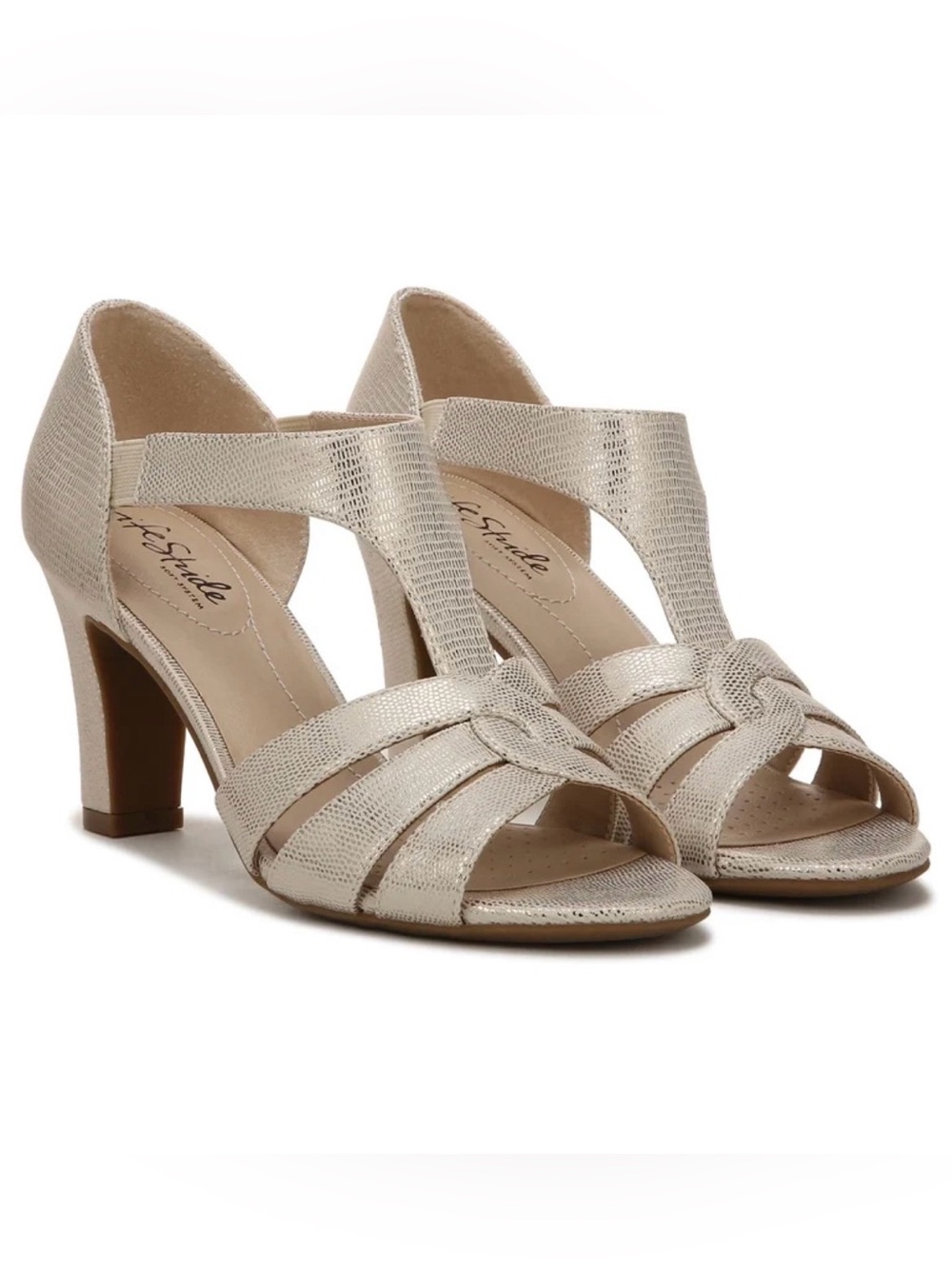 Life Stride Caramel Sandals